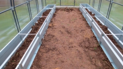 Комплект оцинкованных грядок 36 см