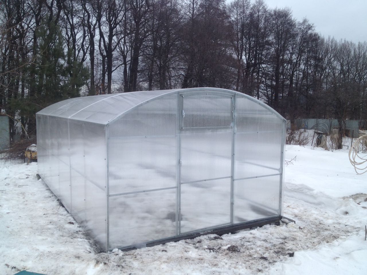 Счастливые обладатели теплиц