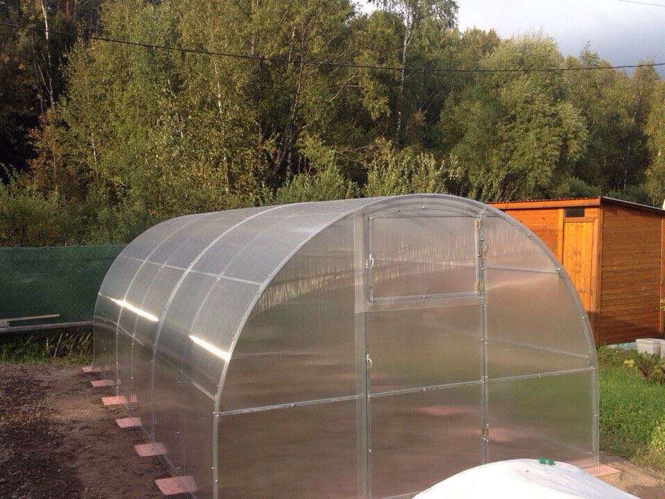 Счастливые обладатели теплиц