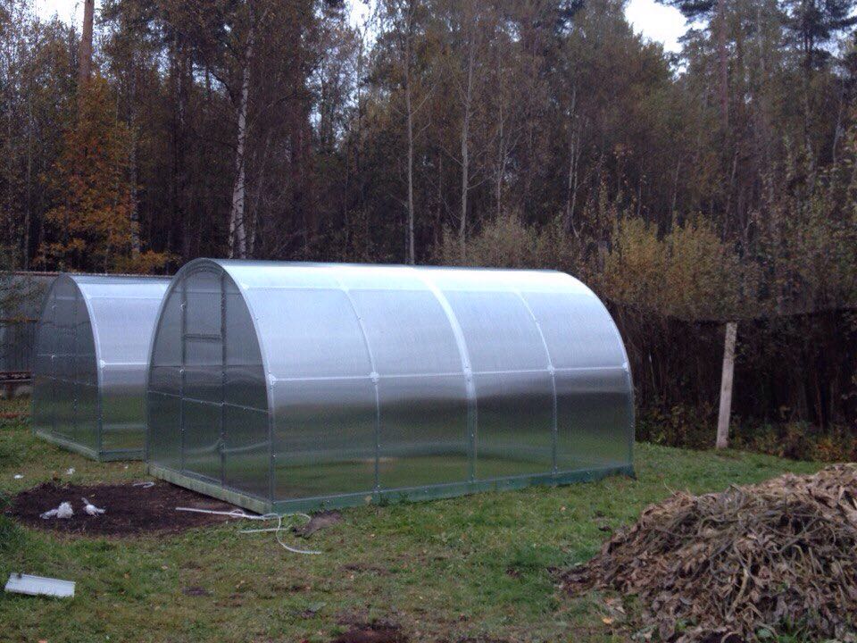 Счастливые обладатели теплиц