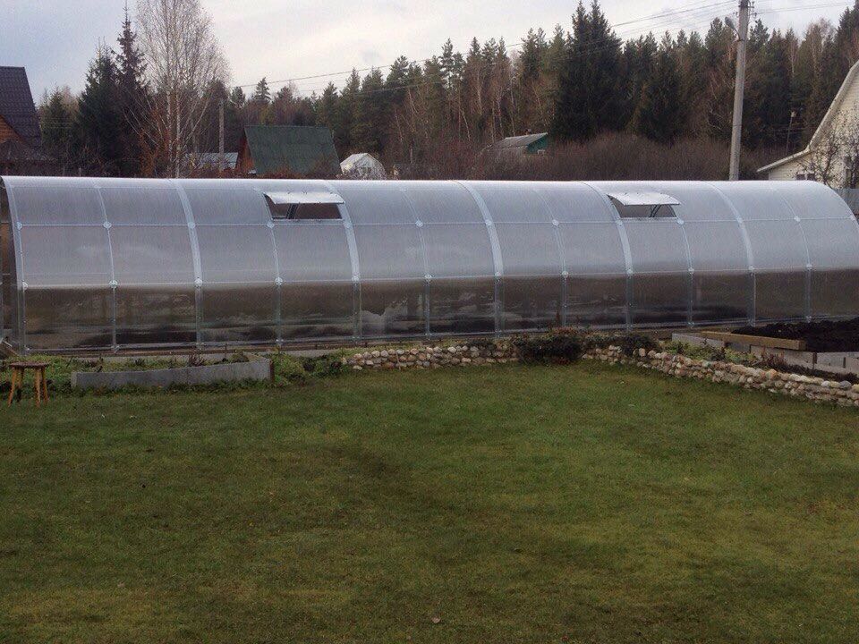 Счастливые обладатели теплиц