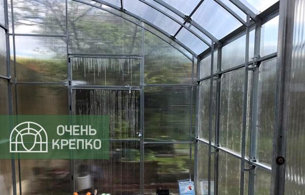 Теплица Пристенная фото 2