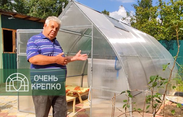 Теплица Каплевидная фото 1