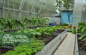 Комплект оцинкованных грядок (19 см) ширина  м