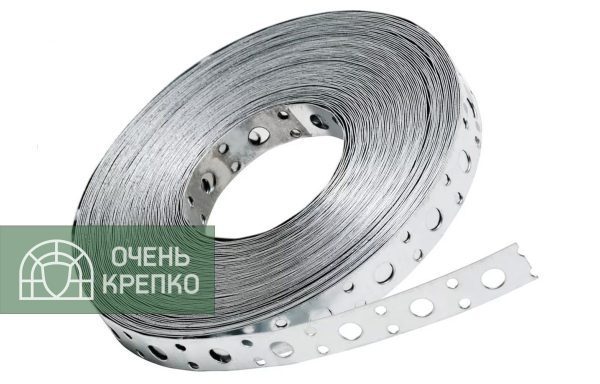 Крепежная оцинкованная лента фото 1