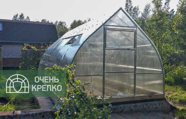 Теплица Каплевидная 3,5м фото 3