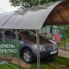 Навес из поликарбоната фото 2