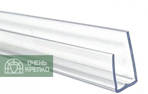 Торцевой поликарбонатный профиль ширина  м